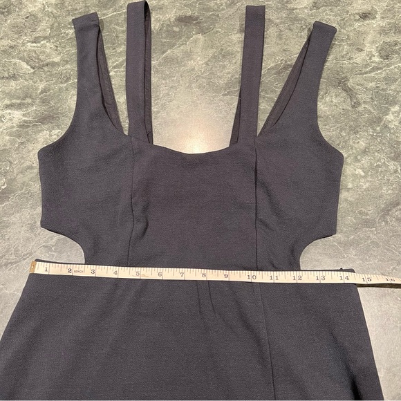 Maeve Dress Navy Blue Open Back Knit Maxi Dress Size Medium Anthropologie NWT - Picture 7 of 12